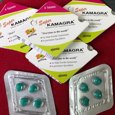 印度Super KAMAGRA 助勃延時雙效錠(雙效威而剛)